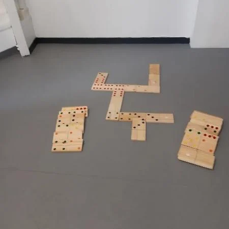 Dominos géants en bois
